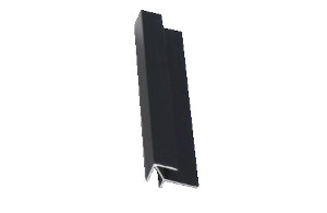 Externo negro 2.95m Plasbil