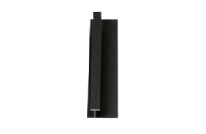 H negro 2.95m Plasbil